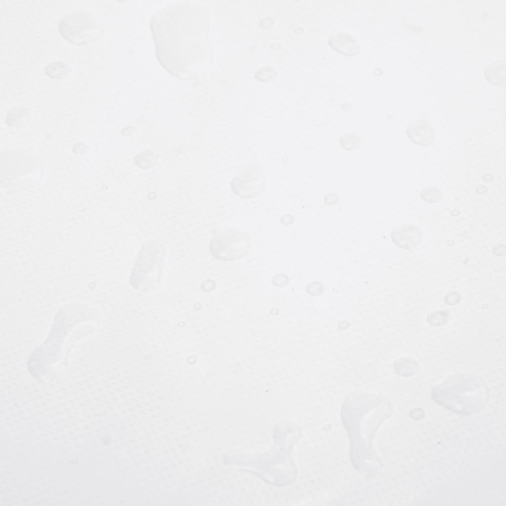 Cerada bijela 2,5 x 4,5 m 650 g/m²