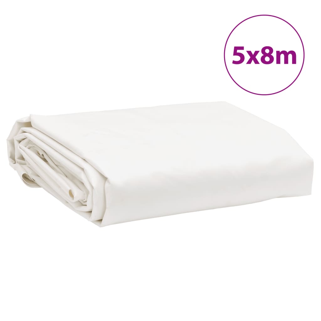 Cerada bijela 5x8 m 650 g/m²