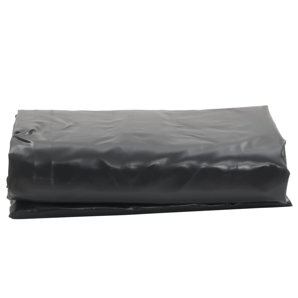 Cerada crna 2,5 x 4,5 m 650 g/m²