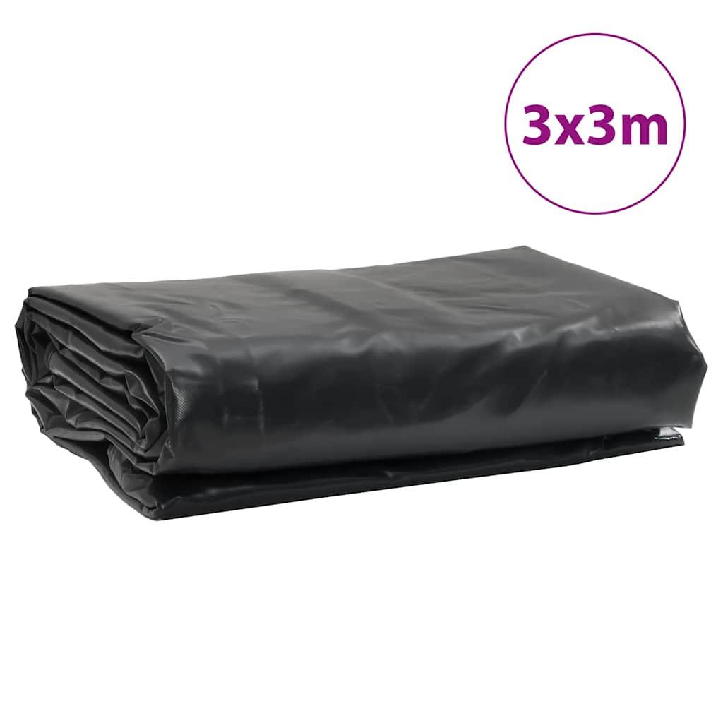 Cerada antracit 3x3 m 650 g/m²