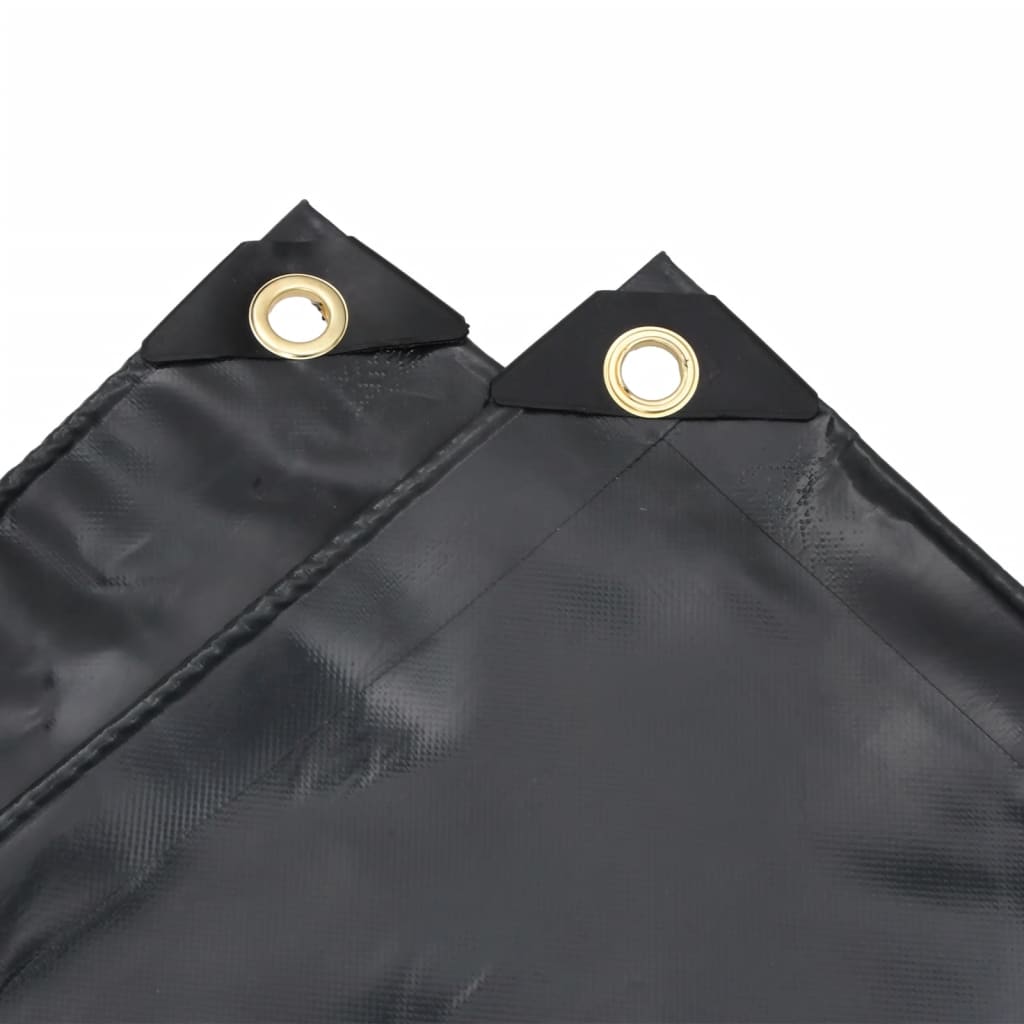 Cerada antracit 3x6 m 650 g/m²