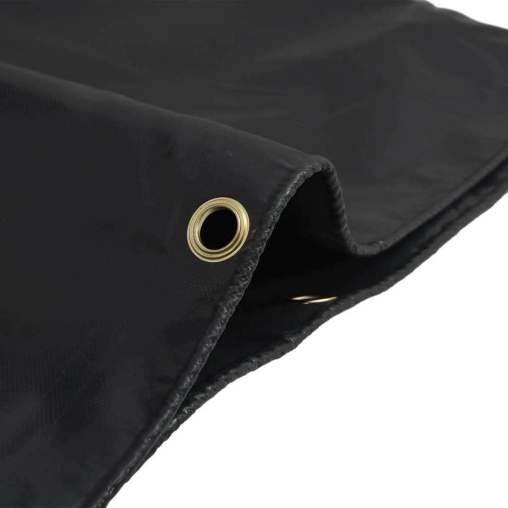 Cerada antracit 1,5 x 6 m 650 g/m²