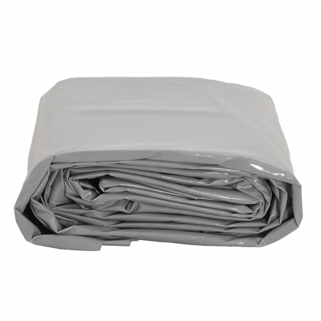 Cerada siva 3,5 x 5 m 650 g/m²