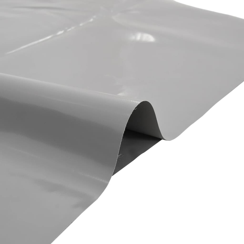 Cerada siva 3,5 x 5 m 650 g/m²
