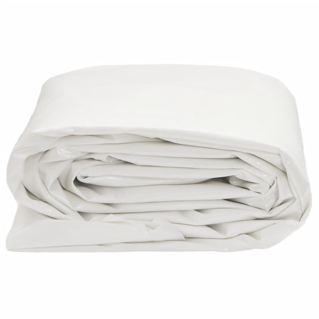 Cerada bijela 2,5 x 4,5 m 650 g/m²