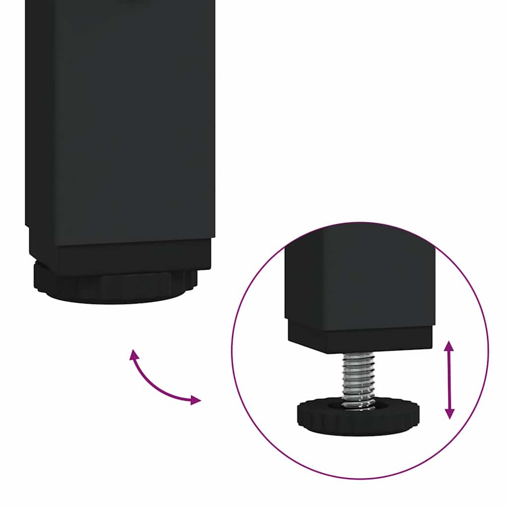 Regal za knjige crni 102 x 30 x 141,5 cm od konstruiranog drva