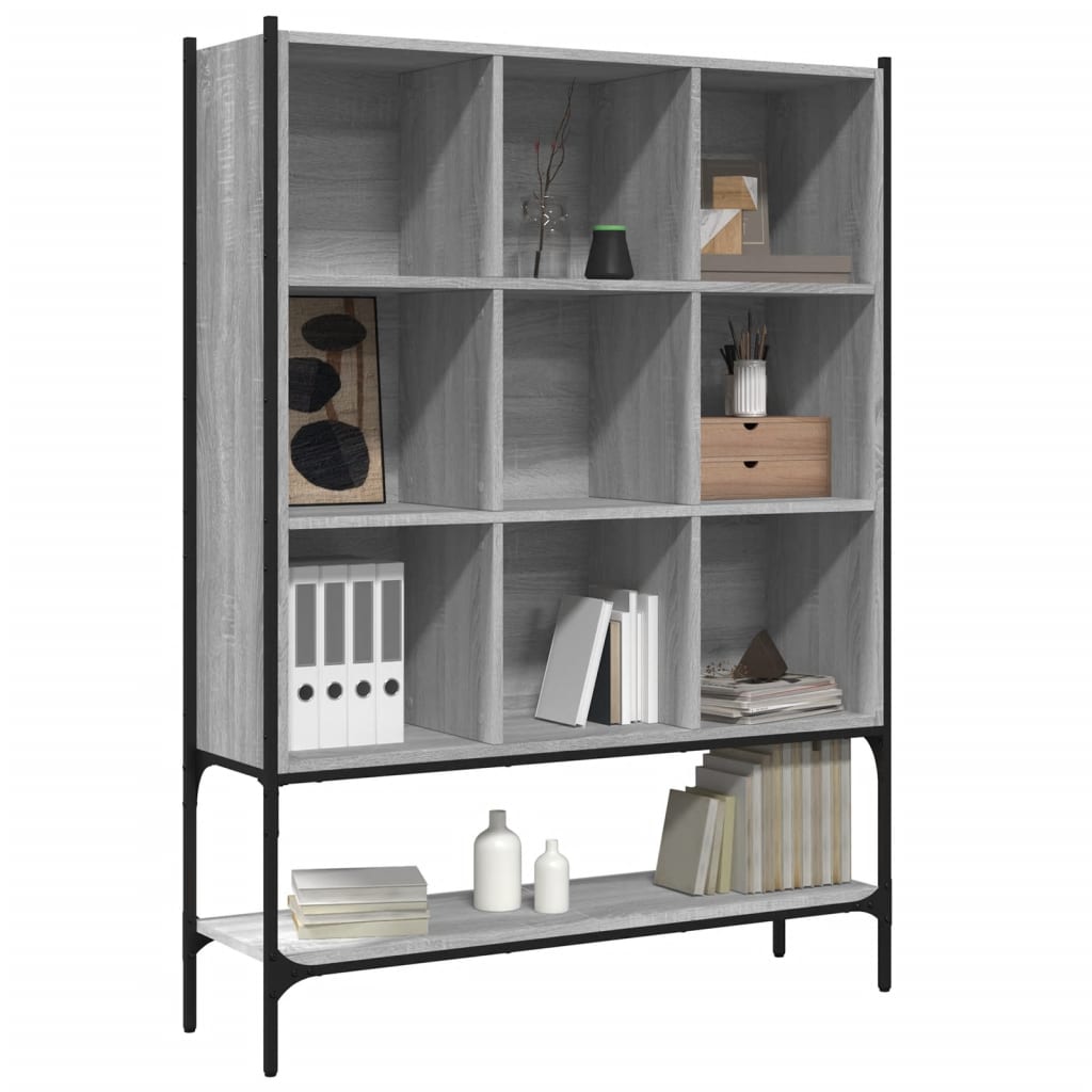 Regal za knjige boja hrasta 102x30x141,5 cm konstruirano drvo