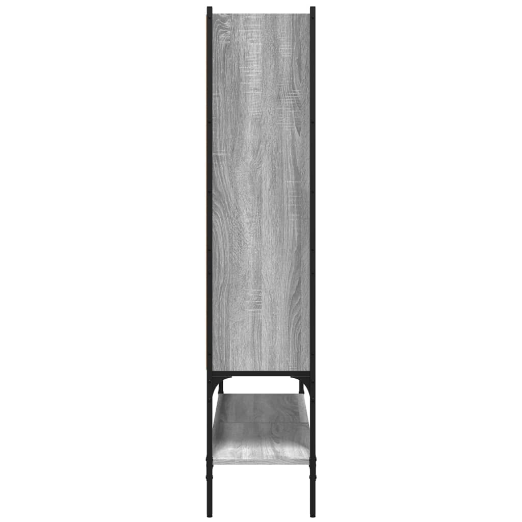 Regal za knjige boja hrasta 102x30x141,5 cm konstruirano drvo
