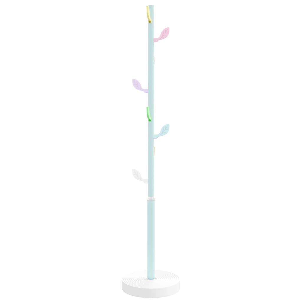 Stalak za kapute plavi 172 cm od željeza obloženog prahom