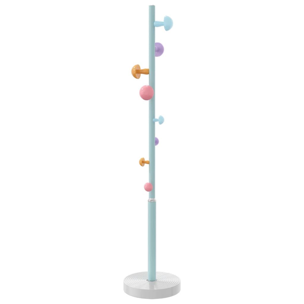 Stalak za kapute plavi 172 cm od željeza obloženog prahom