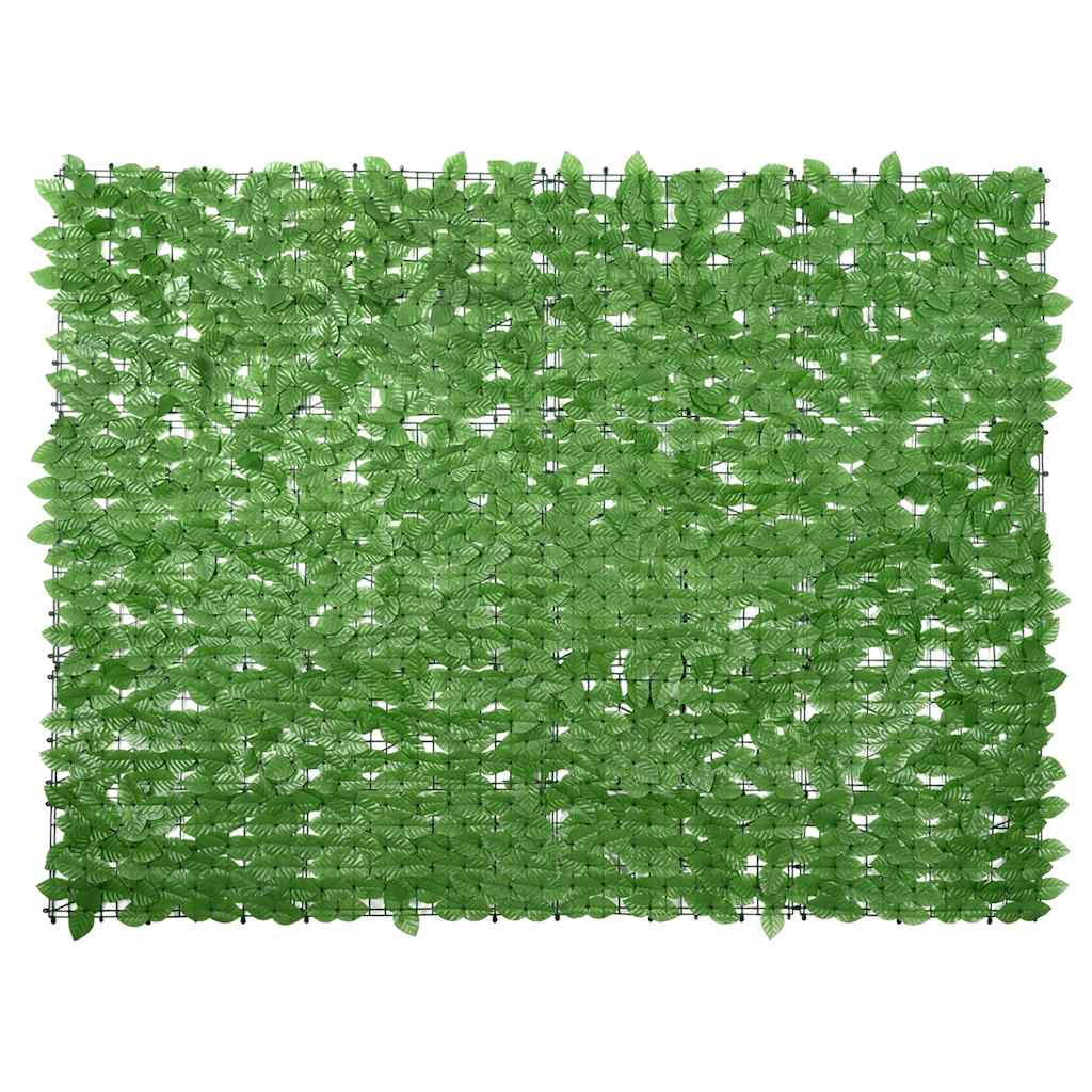 Balkonski zaslon sa zelenim lišćem 200 x 150 cm