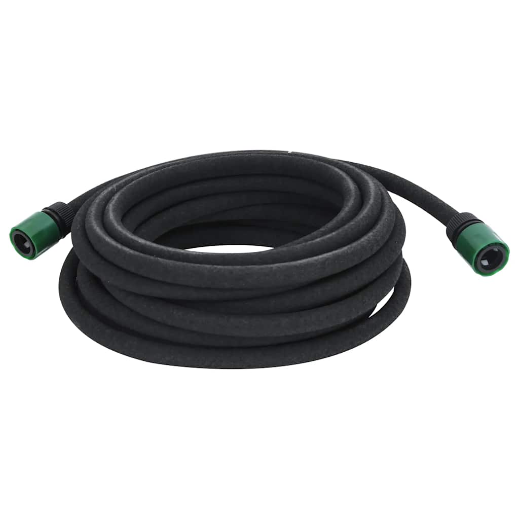 Vrtno crijevo za natapanje crno 0,6 " 10 m gumeno