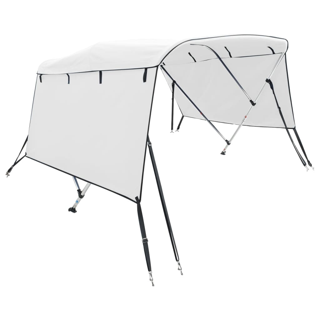 Tenda bimini s 3 luka i bočnim stijenkama 183x(185-198)x137 cm