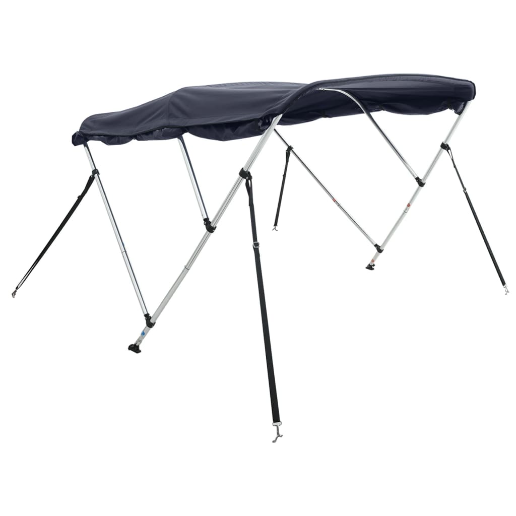 Tenda bimini s 3 luka i bočnim stijenkama 183x(170-182)x137 cm