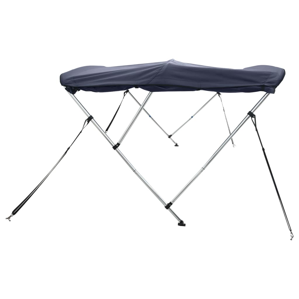 Tenda bimini s 3 luka i bočnim stijenkama 183x(170-182)x137 cm