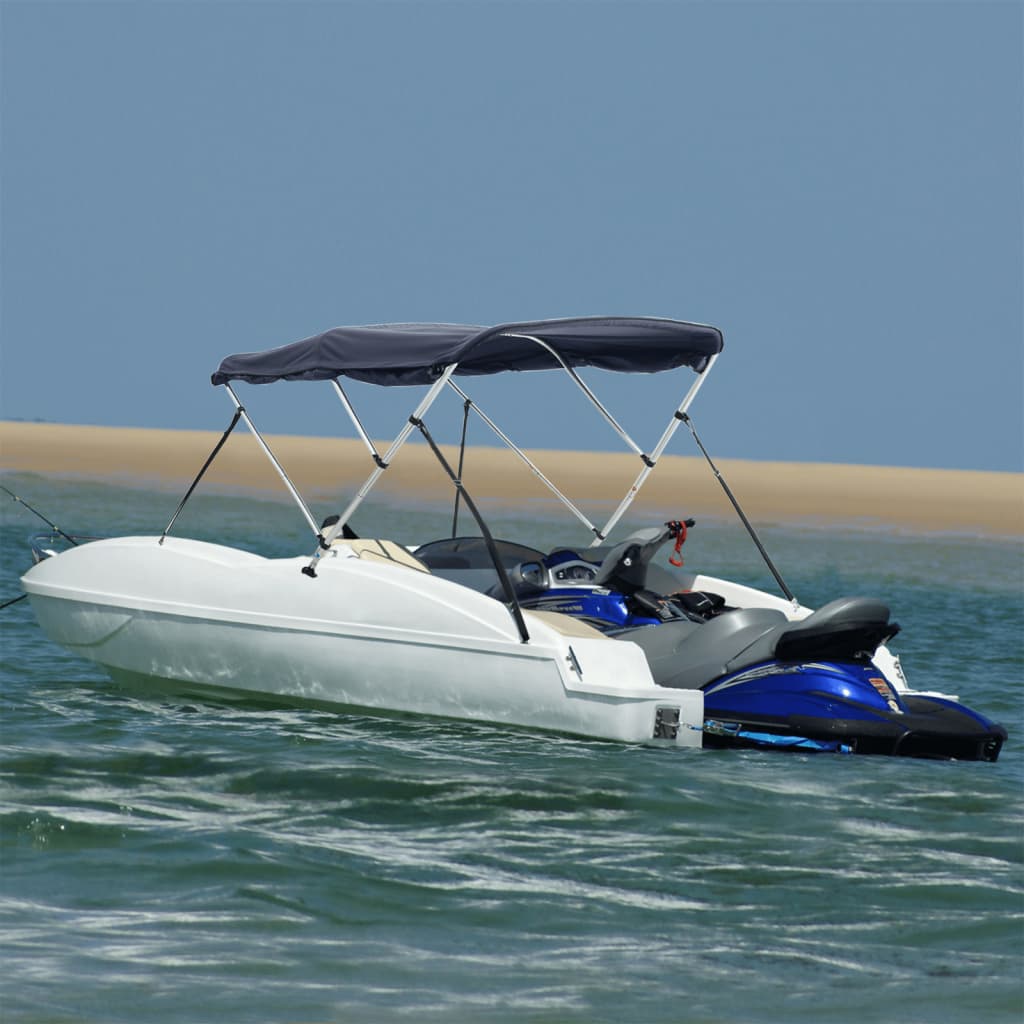Tenda bimini s 3 luka i bočnim stijenkama 183x(170-182)x137 cm