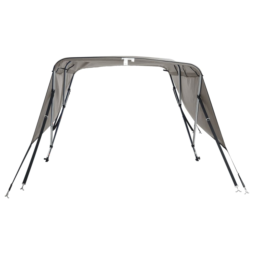 Tenda bimini s 3 luka i bočnim stijenkama 183x(154-167)x137 cm