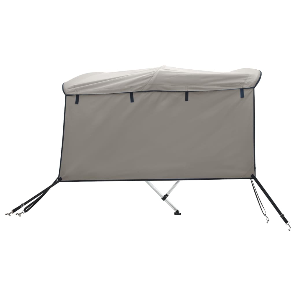 Tenda bimini s 3 luka i bočnim stijenkama 183x(154-167)x137 cm