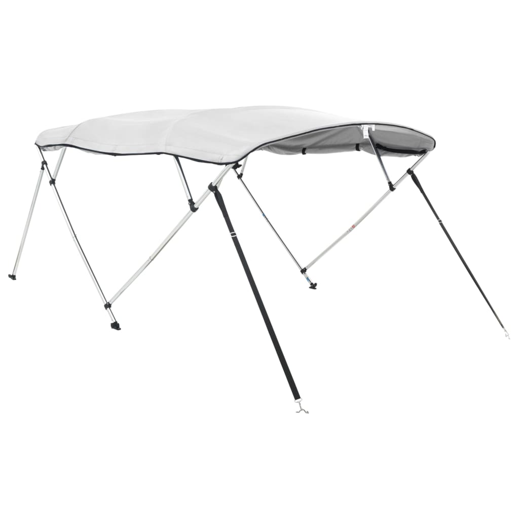 Tenda bimini s 4 luka i bočnim stijenkama 243x(200-213)x137 cm