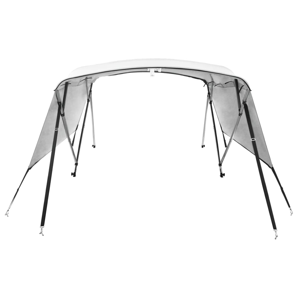 Tenda bimini s 4 luka i bočnim stijenkama 243x(200-213)x137 cm