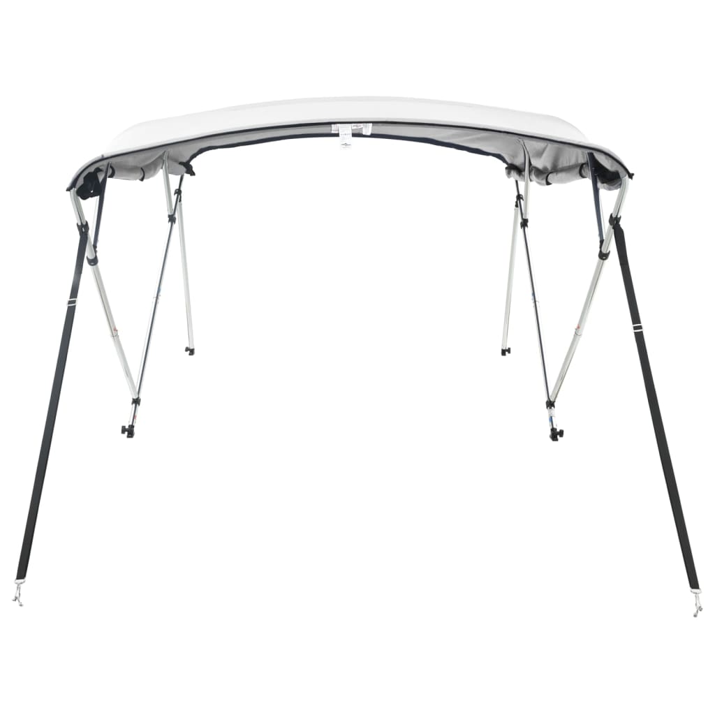 Tenda bimini s 4 luka i bočnim stijenkama 243x(200-213)x137 cm