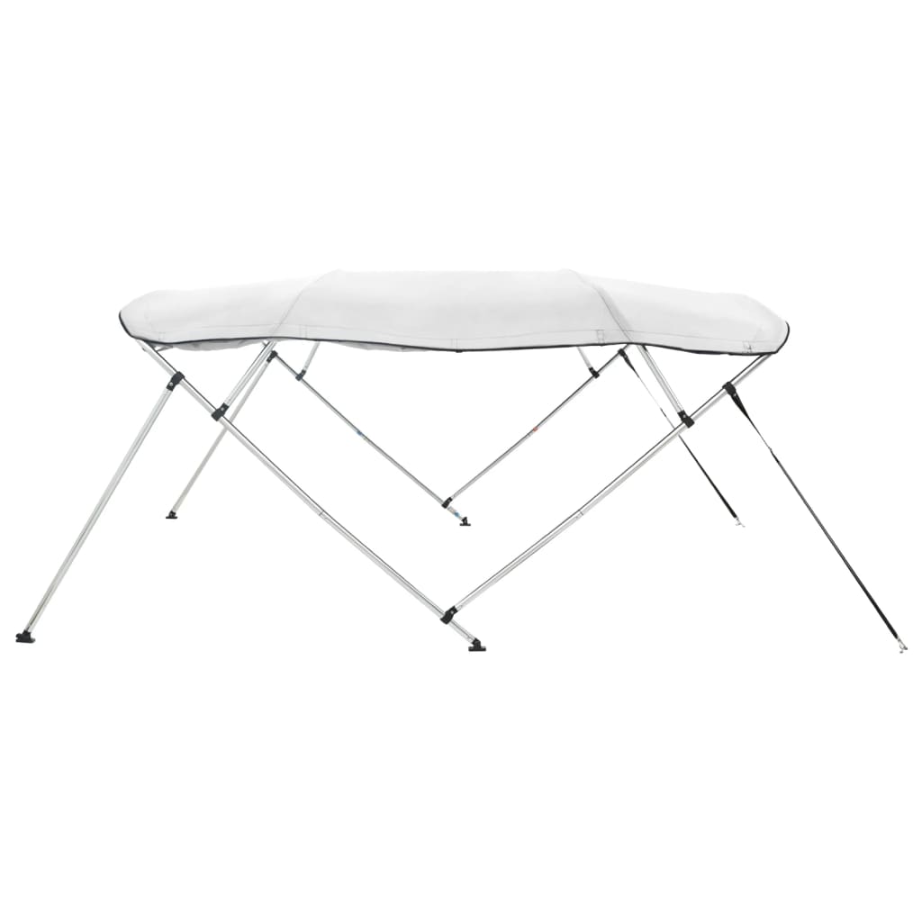 Tenda bimini s 4 luka i bočnim stijenkama 243x(200-213)x137 cm