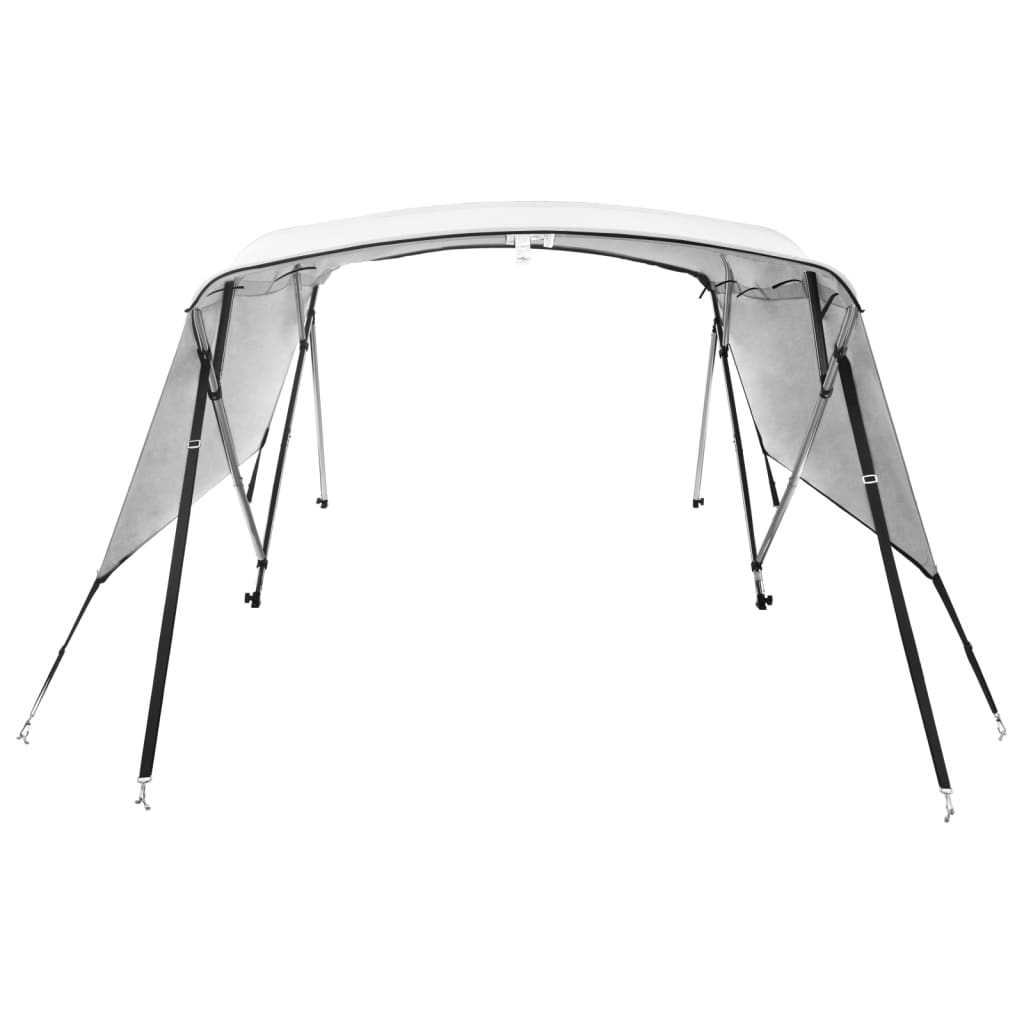 Tenda bimini s 4 luka i bočnim stijenkama 243x(230-244)x137 cm