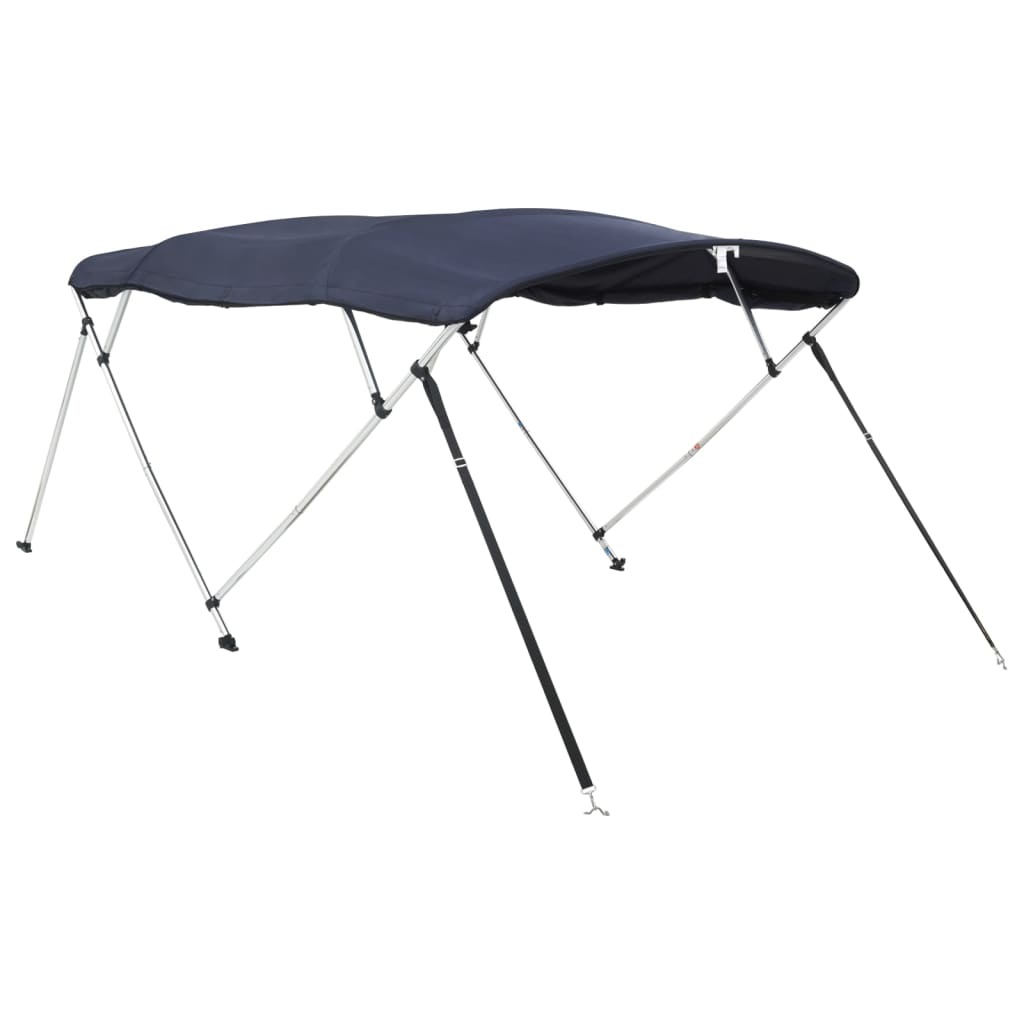Tenda bimini s 4 luka i bočnim stijenkama 243x(200-213)x137 cm