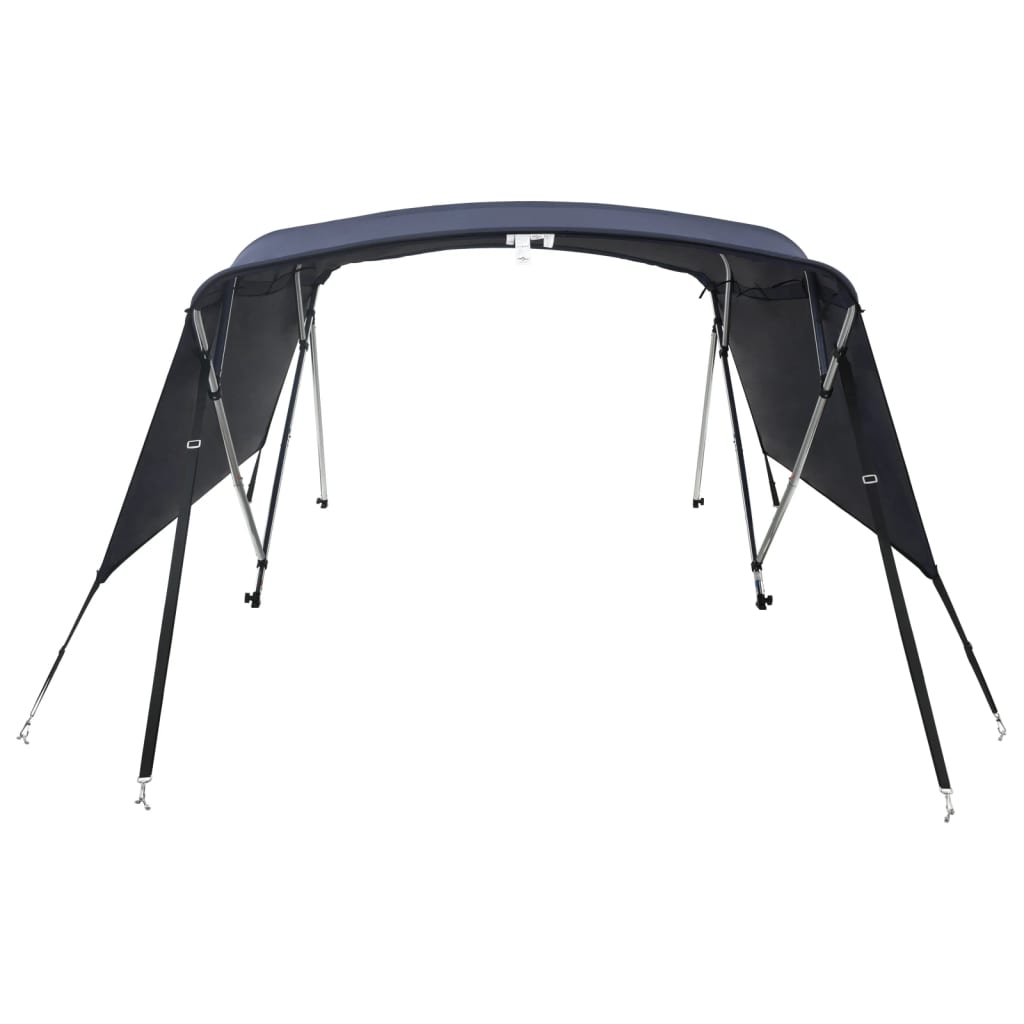 Tenda bimini s 4 luka i bočnim stijenkama 243x(200-213)x137 cm