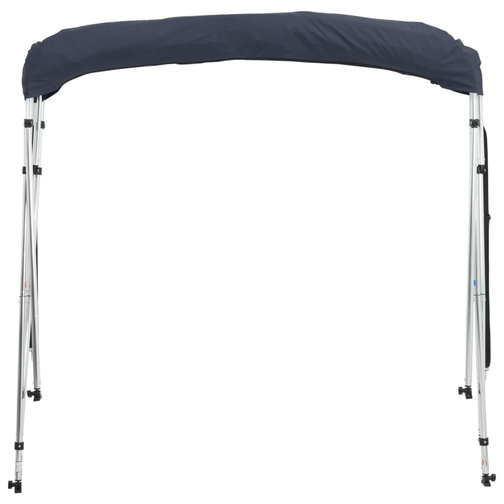 Tenda bimini s 4 luka i bočnim stijenkama 243x(200-213)x137 cm