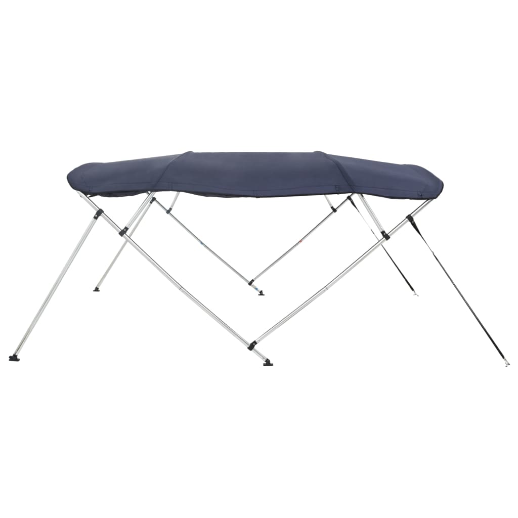 Tenda bimini s 4 luka i bočnim stijenkama 243x(200-213)x137 cm