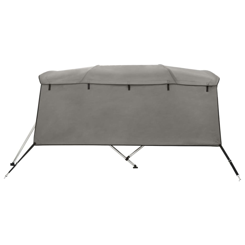Tenda bimini s 4 luka i bočnim stijenkama 243x(170-182)x137 cm
