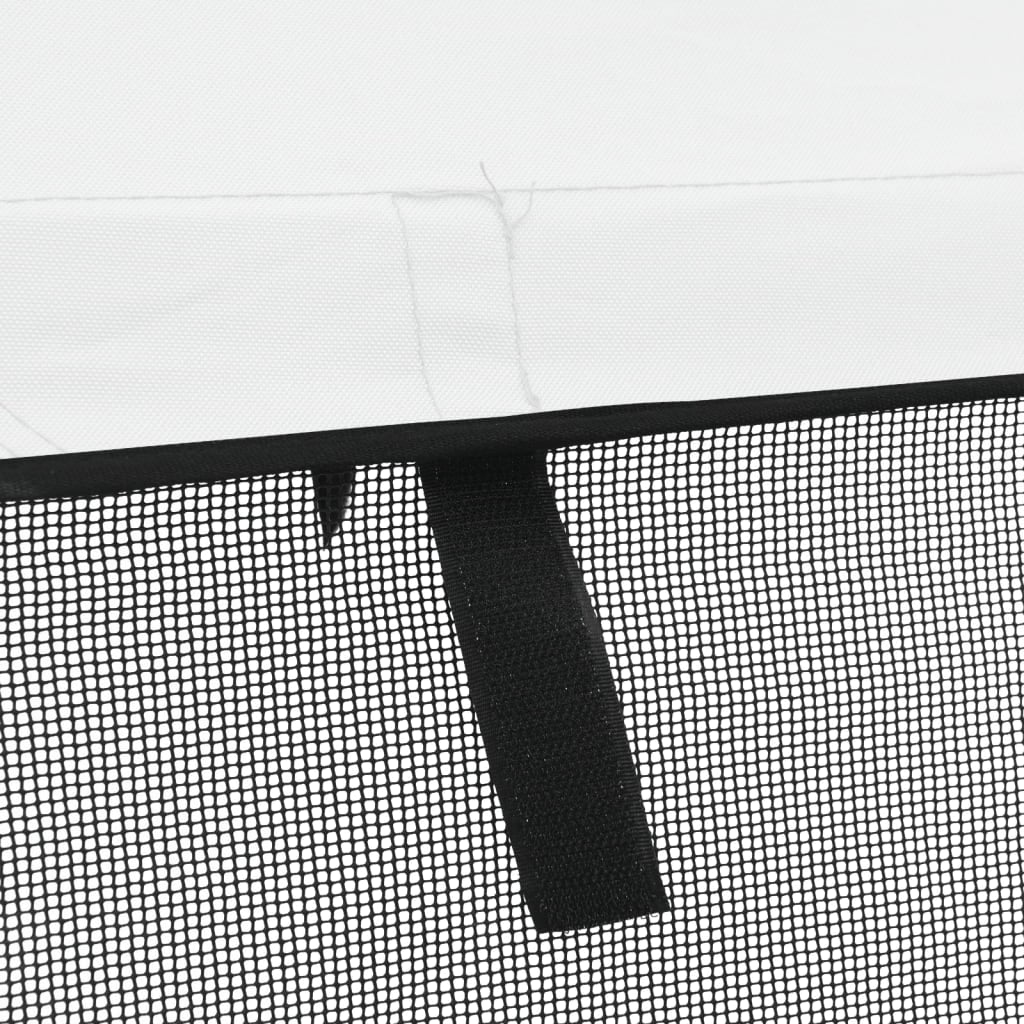 Tenda bimini s 3 luka i mrežastim zidovima 183x(185-198)x137 cm
