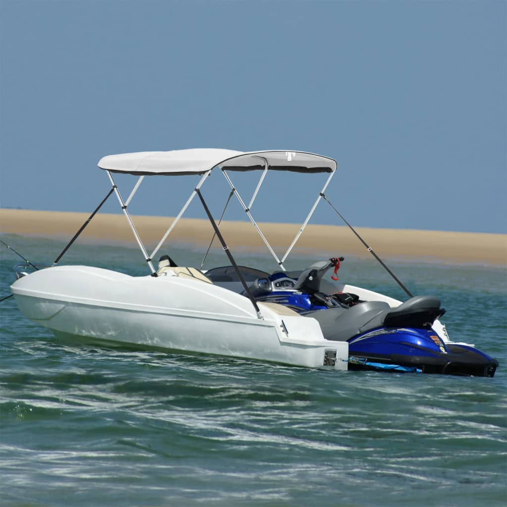 Tenda bimini s 3 luka i mrežastim zidovima 183x(185-198)x137 cm