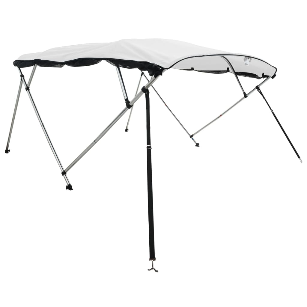 Tenda bimini s 4 luka i mrežastim zidovima 243x(170-182)x137 cm