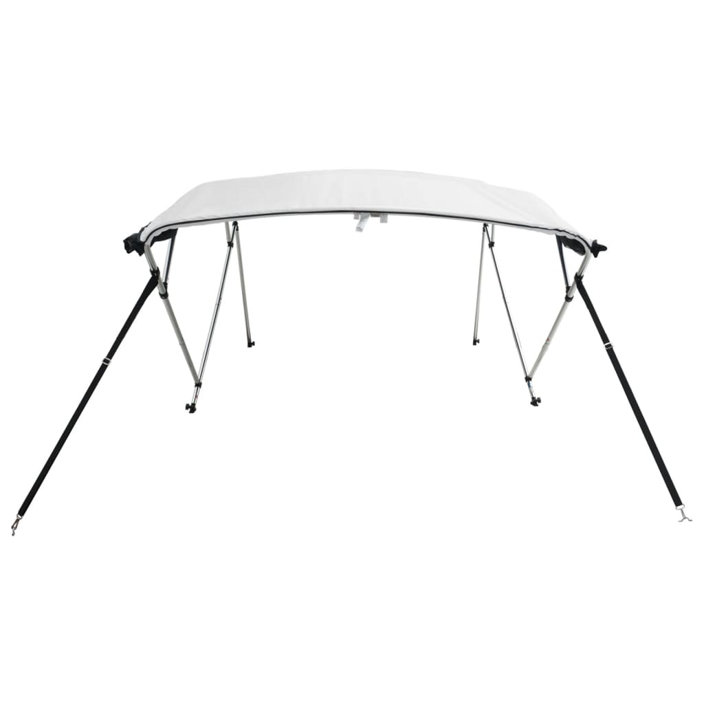 Tenda bimini s 4 luka i mrežastim zidovima 243x(170-182)x137 cm