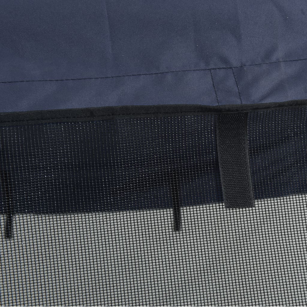 Tenda bimini s 4 luka i mrežastim zidovima 243x(230-244)x137 cm