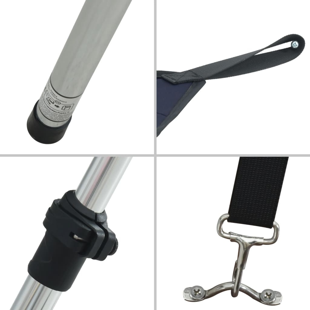Nastavak za sjenilo s vrhom T-oblika 170x170x(115-183) cm