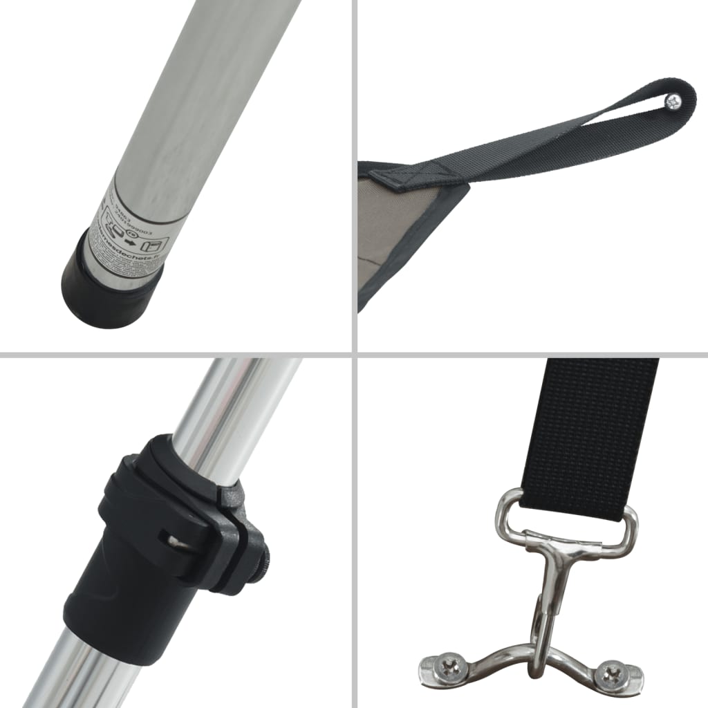 Nastavak za sjenilo s vrhom T-oblika 170x170x(115-183) cm