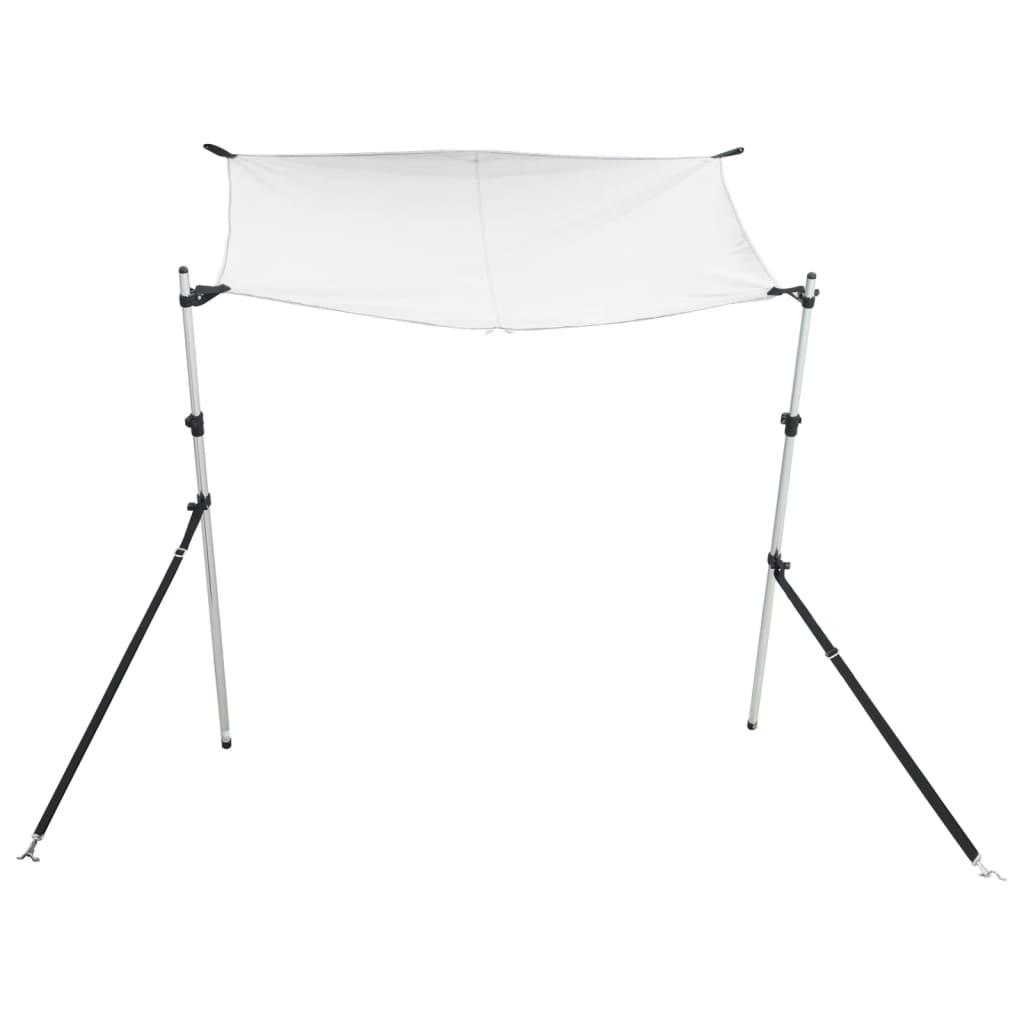 Nastavak za sjenilo s vrhom T oblika bijeli 170x208x(115-183)cm
