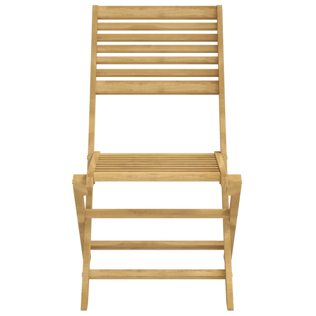 Sklopive vrtne stolice 8 kom 48,5x61,5x87 cm od drva bagrema