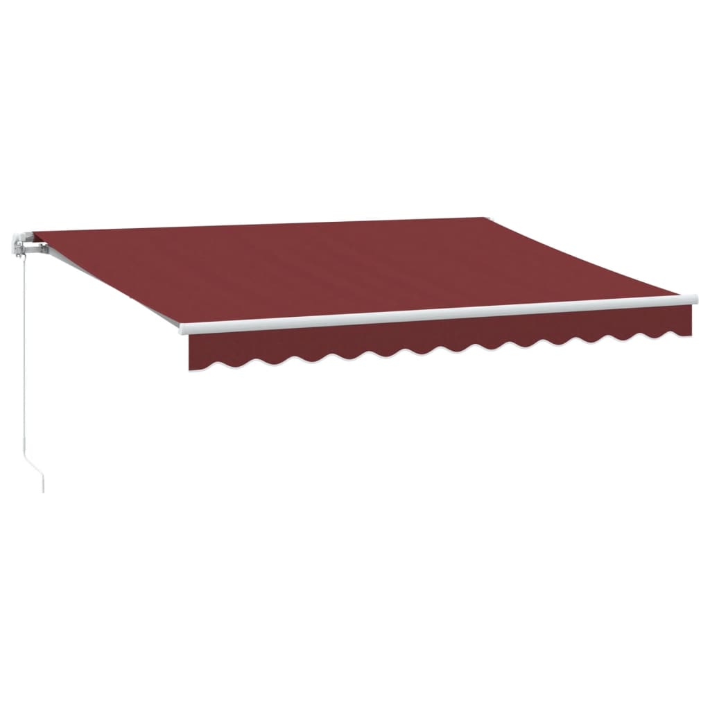 Tenda na ručno uvlačenje s LED bordo 350 x 250 cm