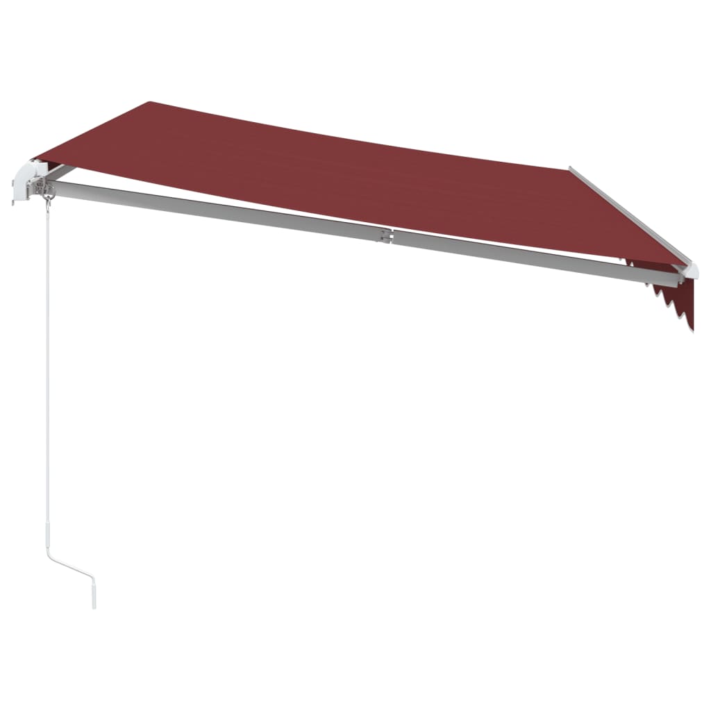 Tenda na ručno uvlačenje s LED bordo 350 x 250 cm