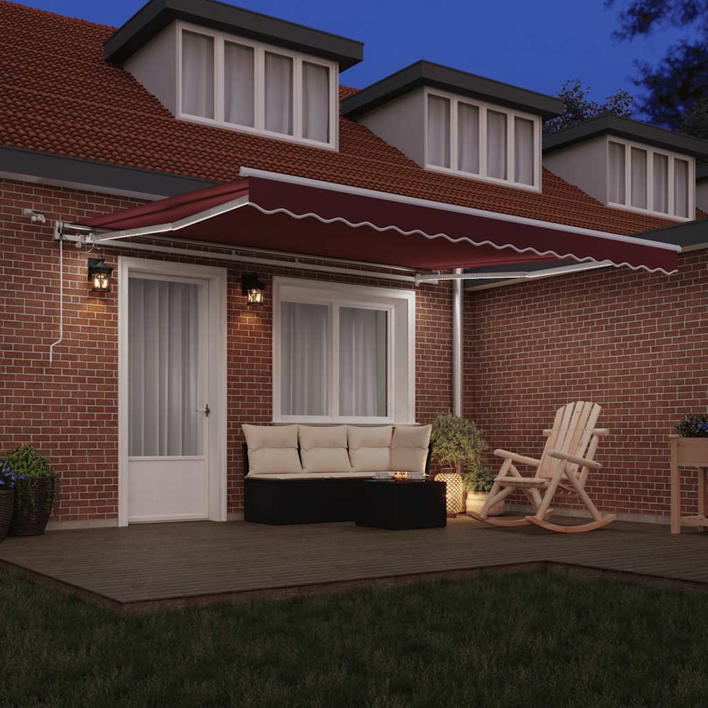 Tenda na automatsko uvlačenje s LED bordo 400 x 300 cm