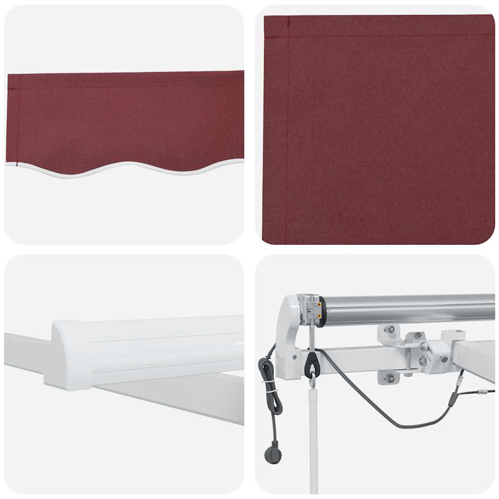 Tenda na automatsko uvlačenje s LED bordo 400 x 300 cm
