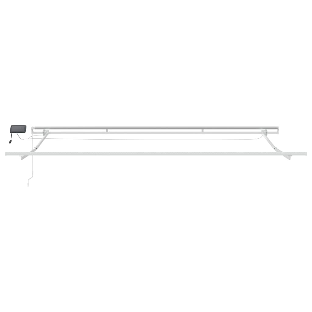 Tenda na ručno uvlačenje s LED bordo 500 x 300 cm
