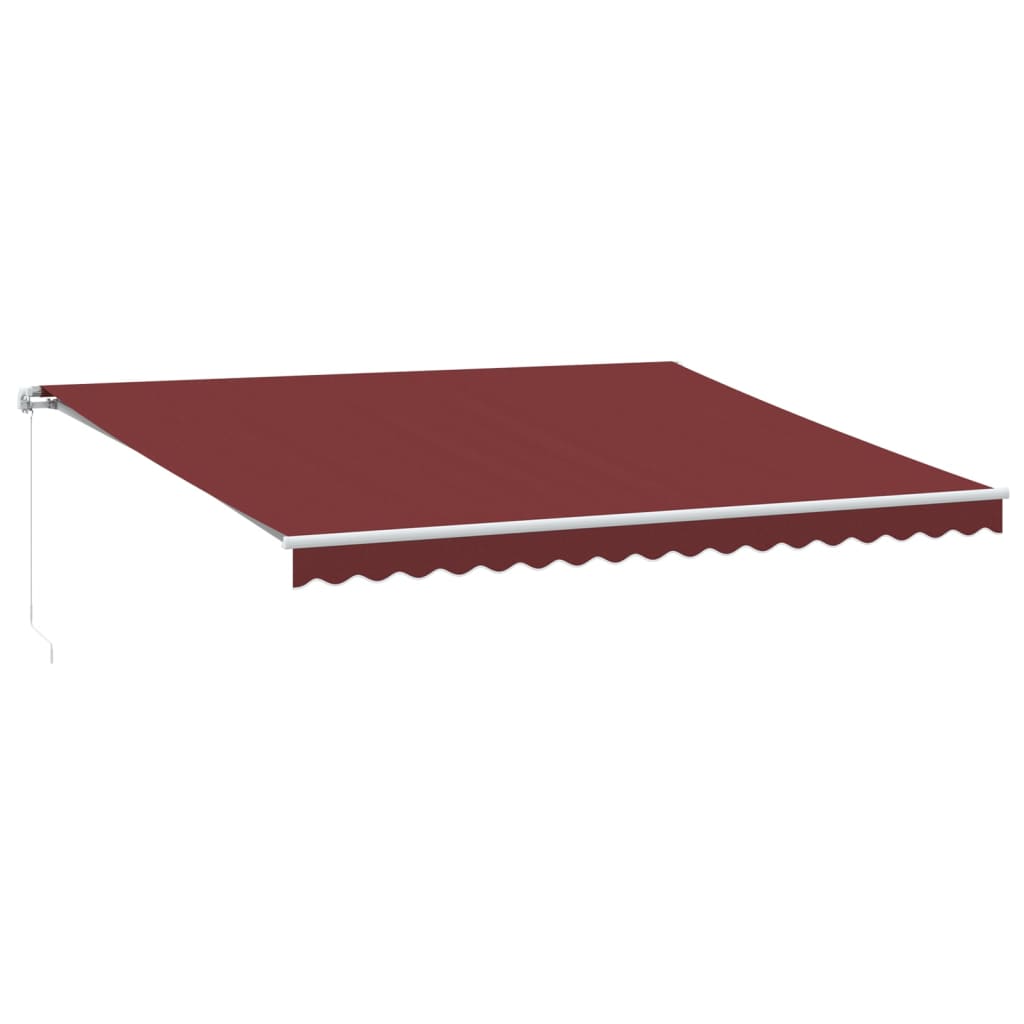 Tenda na ručno uvlačenje s LED bordo 450 x 350 cm