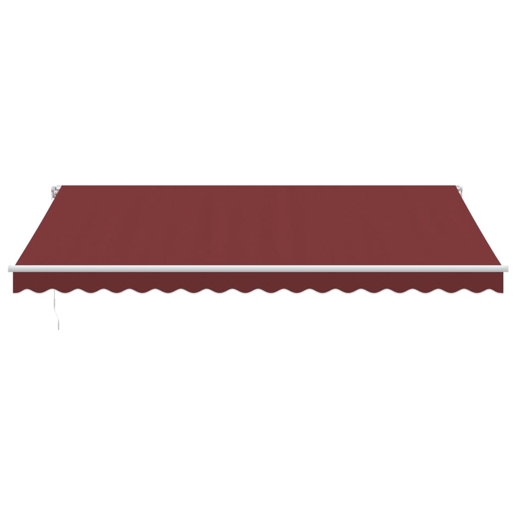 Tenda na ručno uvlačenje s LED bordo 450 x 350 cm