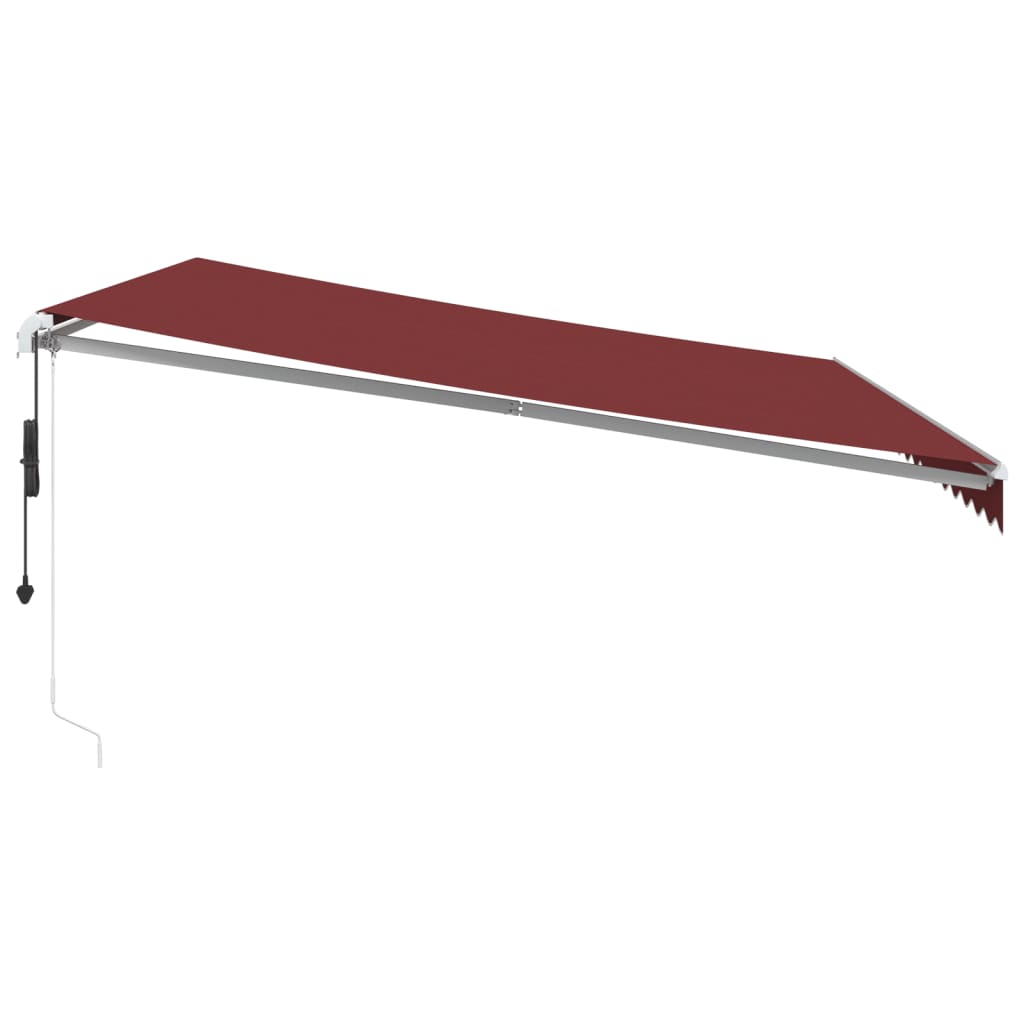Tenda na automatsko uvlačenje bordo 450 x 350 cm