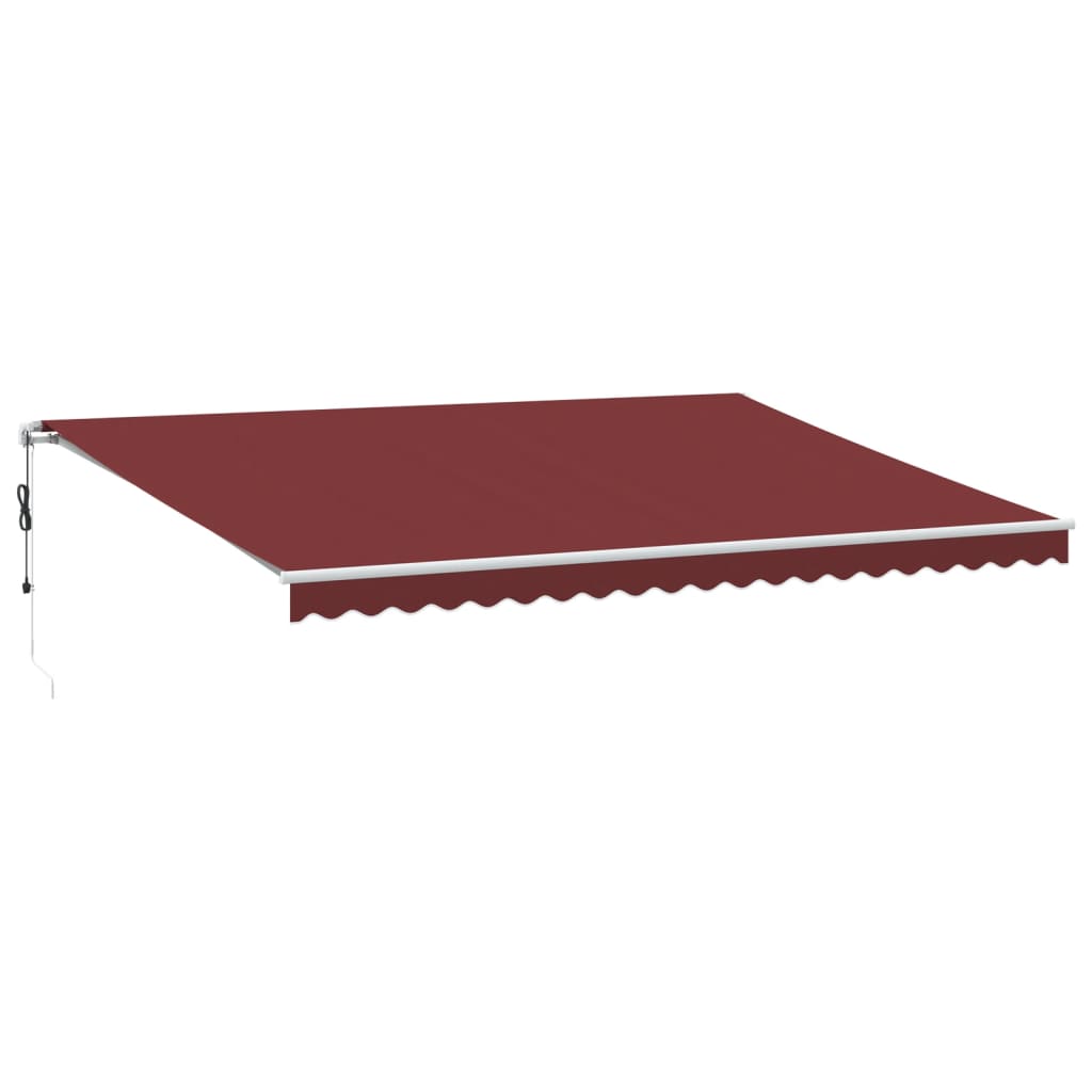 Tenda na automatsko uvlačenje bordo 500 x 350 cm